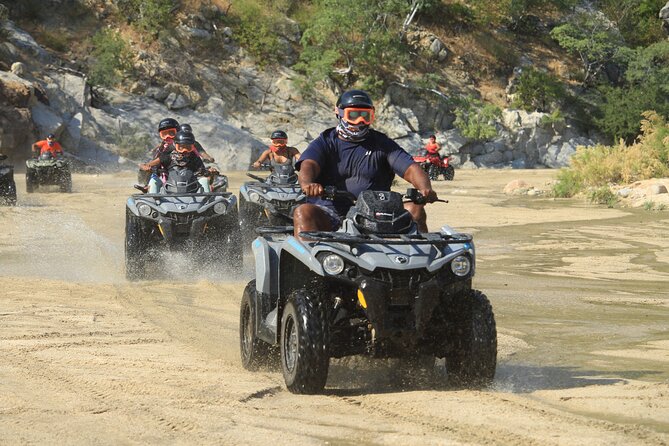 Cabo Migrino Beach and Desert ATV Tour plus Tequila Tasting - Shared tour or private tour?