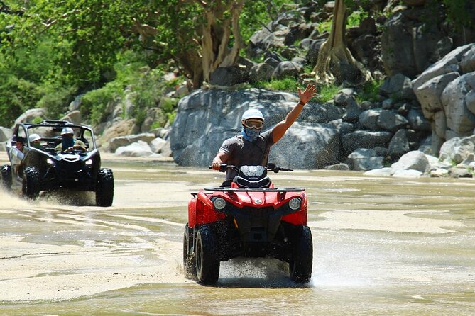 Cabo’s Best ATV Tour – Desert, Beach Ride & Tequila Tasting - From Cabo hotels to the Migriño desert