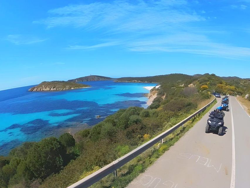 Cagliari: ATV Tour of Hidden Beaches - The ride from the ancient Roman street to Chia