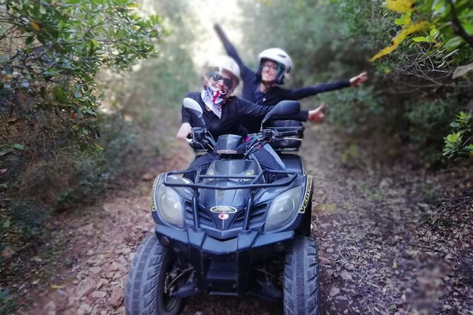 Cagliari: Quad Adventure Experience from Chia - The Beach Stop From May Through October