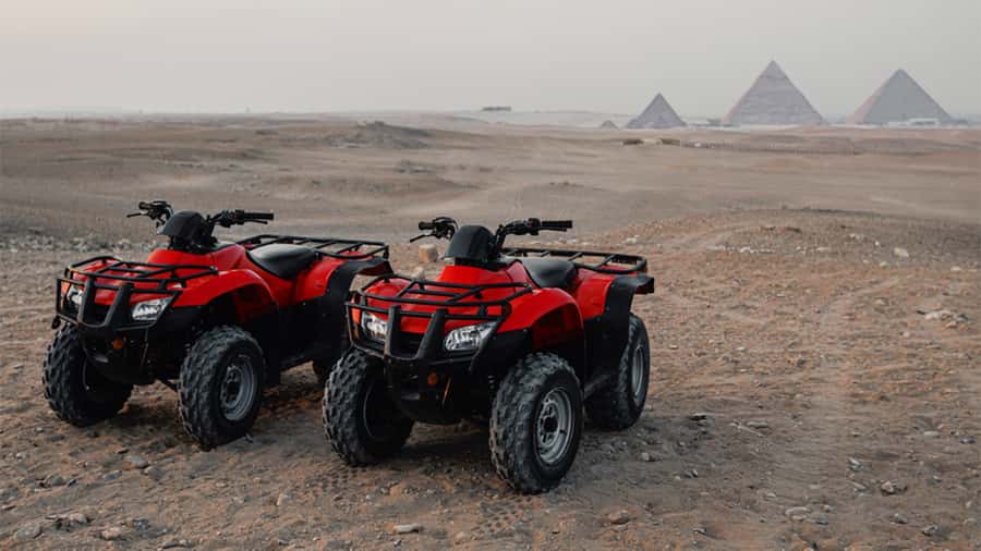 Cairo: Private Quad Bike Desert Tour with Pyramids & Sunset - Should you book the Giza quad-bike tour?
