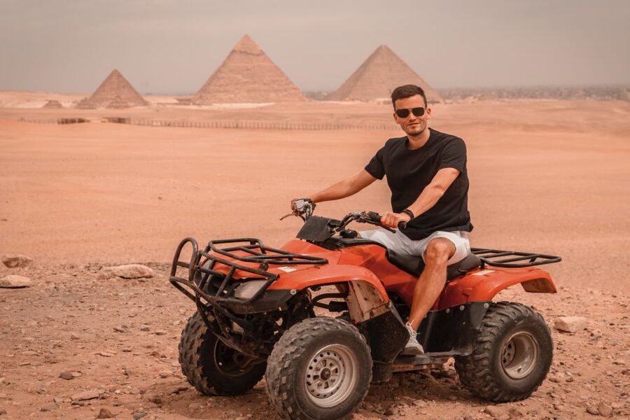 Cairo: Pyramids Quad Bike Adventure & Optional Camel Ride - The camel ride, from 30 minutes to one hour