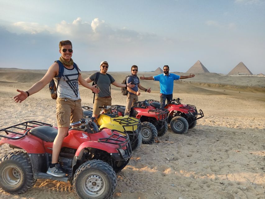 Cairo: Pyramids Quad Bike Adventure & Optional Camel Ride - What the $50 price really covers
