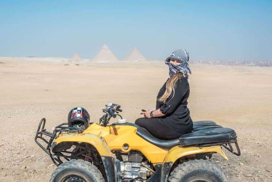 Cairo: Pyramids, Sphinx, and Camel Ride, with ATV Option - The Giza Pyramids: a fast introduction to ancient Egypt