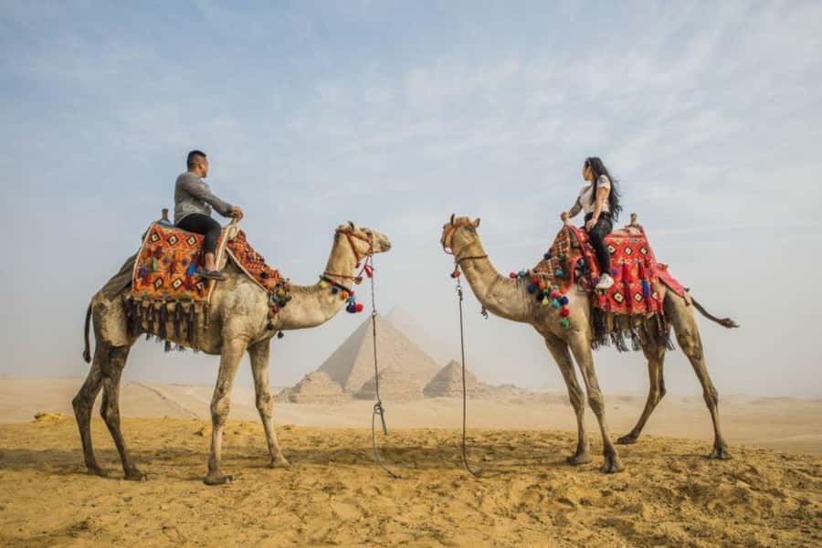 Cairo: Pyramids, Sphinx, and Camel Ride, with ATV Option - The one-hour ATV ride across the desert