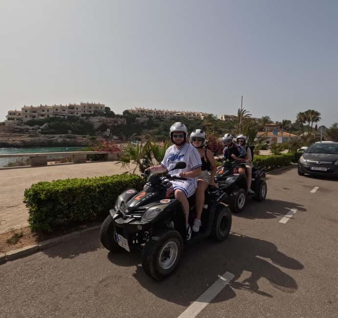 Cala Millor & Sa Coma: Quad 2-3 Bay´s Tour - NO-Off-Road - My verdict: a scenic road ride with a worthwhile swim