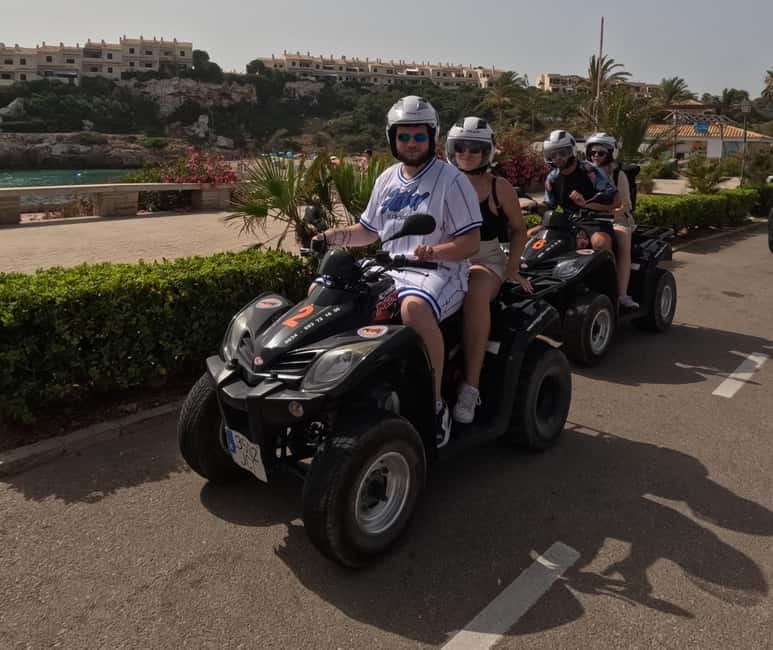 Cala Millor & Sa Coma: Quad 2-3 Bay´s Tour - NO-Off-Road - What the no-off-road format means for you