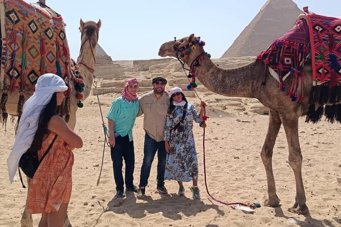 Camel Ride and ATV Quad Bike Around Giza Pyramids - The panorama stop and photo time