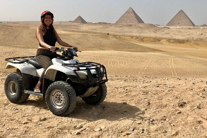 Camel Ride and ATV Quad Bike Around Giza Pyramids - Egyptian bazaar shopping after the rides