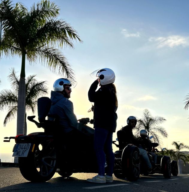 Can-am Ryker moto / buggy / quad Tour: Coast (Maspalomas) - The sunset viewpoint above Amadores Beach