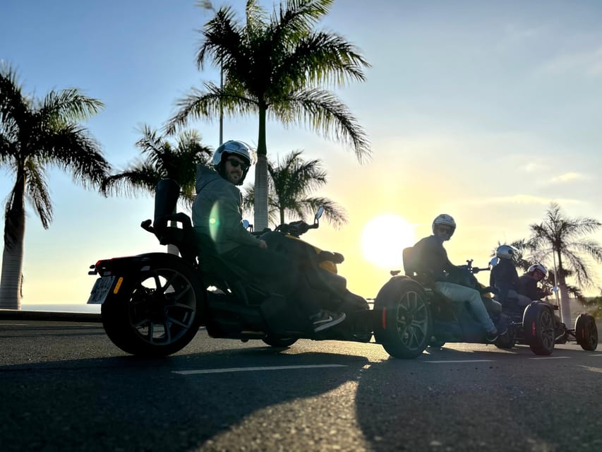 Can-am Ryker moto / buggy / quad Tour: Coast (Maspalomas) - Leaving Maspalomas for the GC-200 coast road