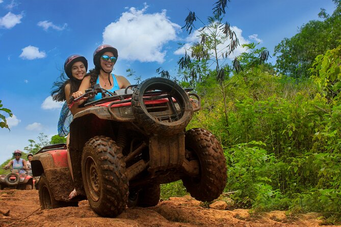 Cancun ATV Jungle Adventure, Ziplines, Cenote and Tequila Tasting - The ATV ride: muddy fun, not a wilderness expedition