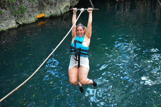 Cancun Best ATV Tour, Ziplines and Cenote Swim with Lunch - The cenote swim is the most memorable stop