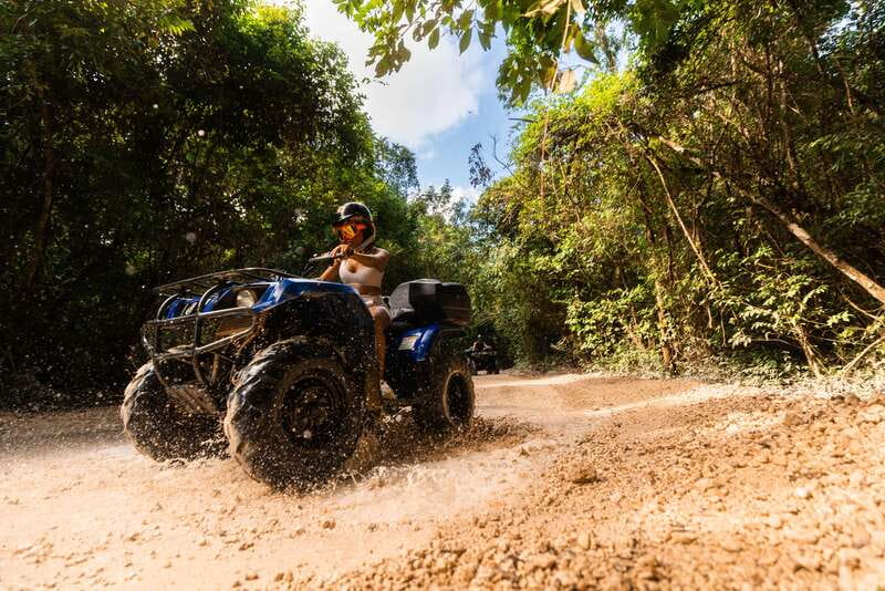 Cancun: Jungle ATV Tour, Ziplining, and Cenote Swim - From Cancun hotels to the Maya jungle