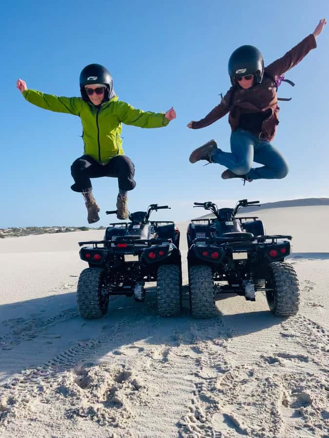 Cape Town: Atlantis Dunes Quad Bike & Free Sandboarding Tour - Sandboarding after the quad-bike ride