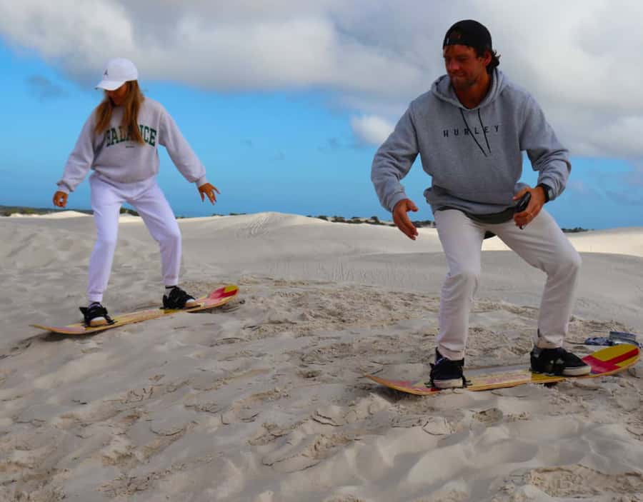 Cape Town: Atlantis Dunes Quad Biking & Glam Sandboarding - Sandboarding offers a choice of style