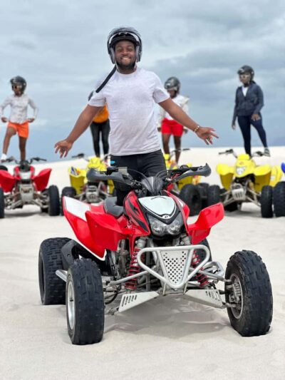 Cape Town Sand Dunes ATV Quad bike tour & PHOTOS