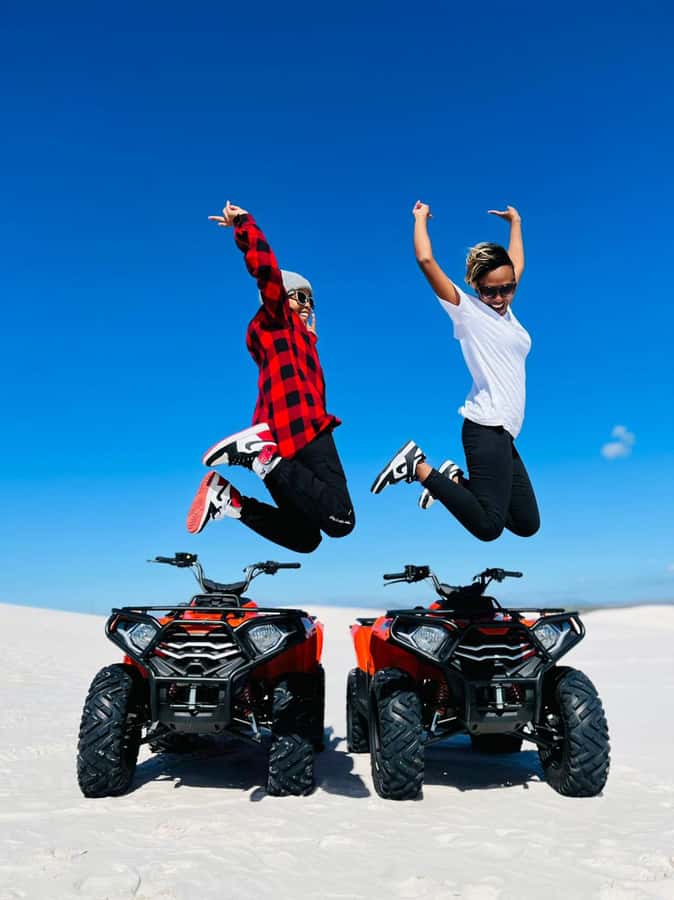 Cape Town: WILDX Atlantis Quad Dune Adventure and Photo Stop - White dunes and a surprisingly big rush