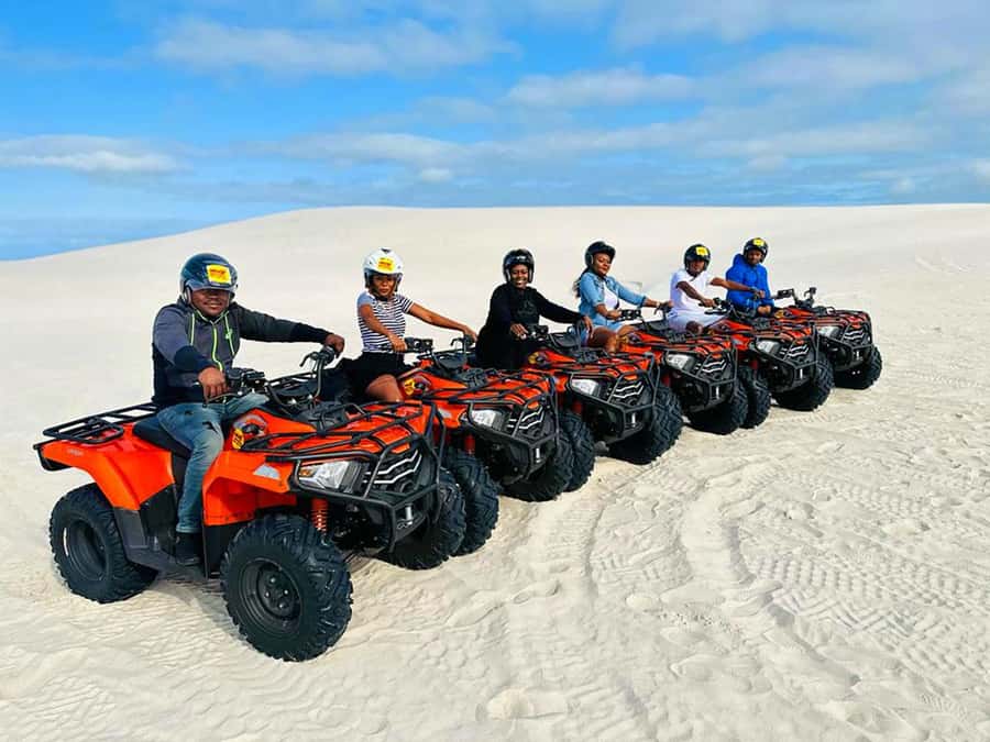 Cape Town: WILDX Atlantis Quad Dune Adventure and Photo Stop - Climbing, descending, and handling soft sand