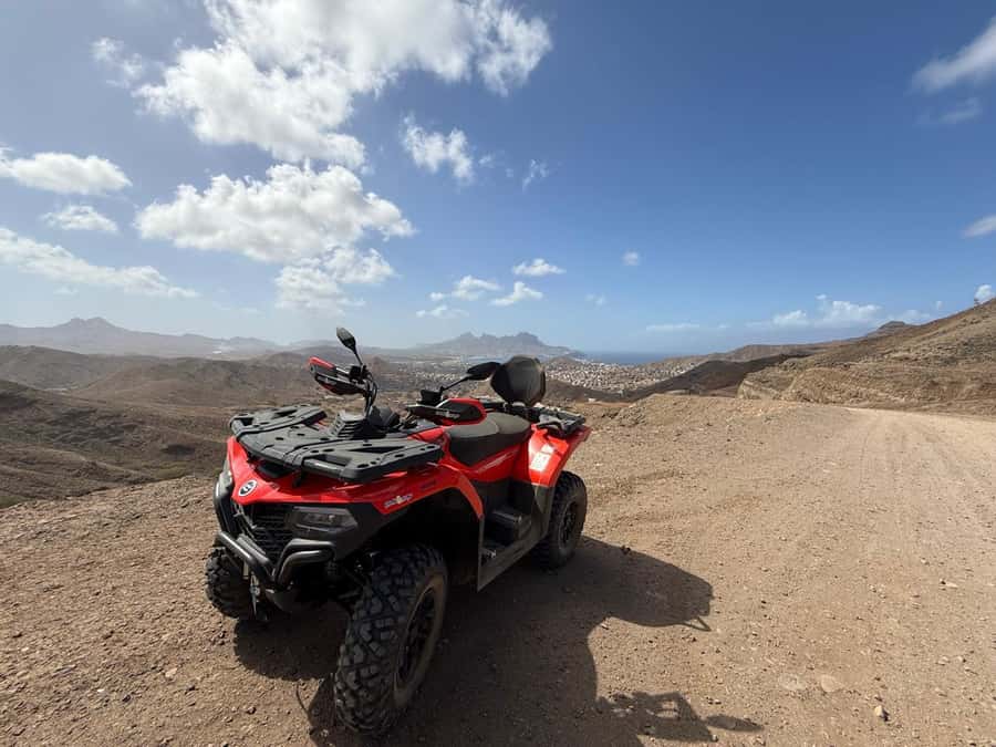 Cape Verde: São Vicente Island 4x4 Quad Tour - Inland views around Ribeira de Calhau