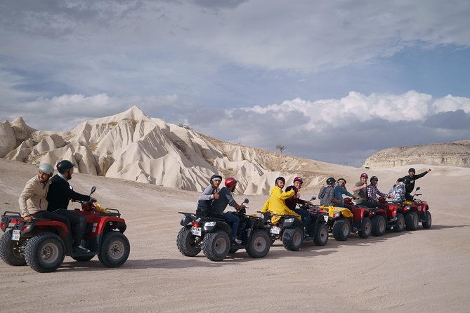 Cappadocia 2-Hours Sunset ATV Quad Tour w/Free Hotel Transfer - From Göreme pickup to the ATV office