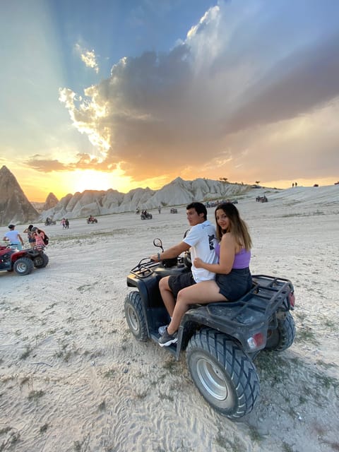 Cappadocia: ATV Adventure Tour with Transfer - Dust, clothing, and comfort