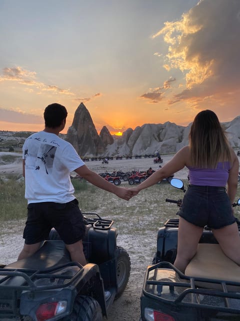 Cappadocia: ATV Adventure Tour with Transfer - Getting started with the safety briefing