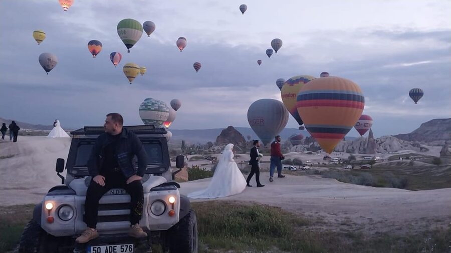 Cappadocia atv safari tour - Starting with the safety briefing and ATV practice