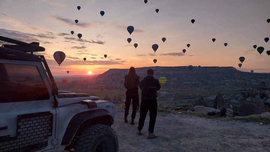 Cappadocia atv safari tour - Red Valley and the changing colors of Cappadocia