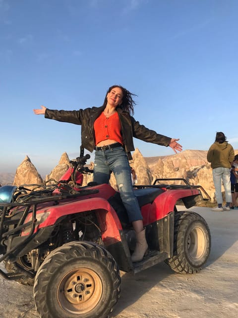 CAPPADOCIA ATV TOUR - Rose Valley and the changing color of the rock