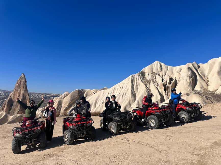 Cappadocia: ATV Tour with Sunset in Love Valley - Pickup, meeting point, and timing