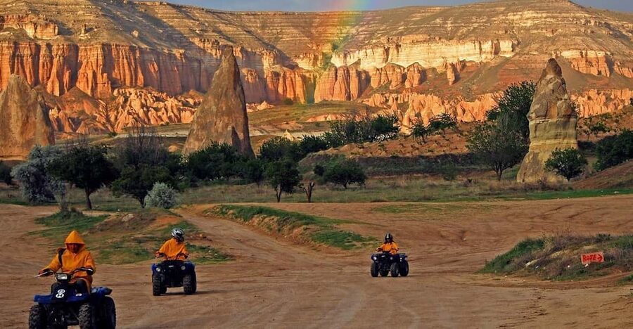CAPPADOCIA ATV TOUR - Cavusin and the first off-road tracks