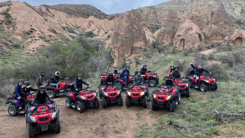 Cappadocia: Private ATV Tour with Hotel Pickup - Coffee, tea, and juice at the first break
