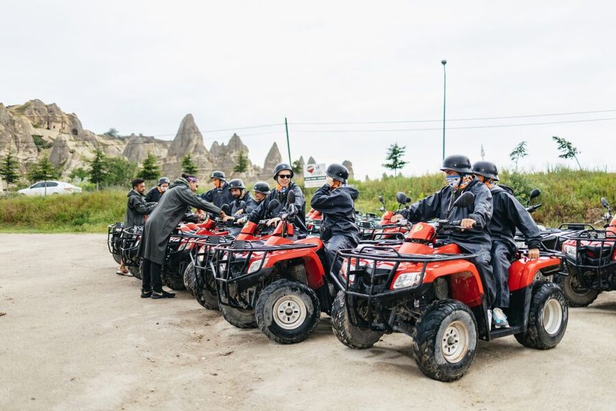 Cappadocia: Sunset or Daytime ATV Adventure Tour - Guides, group size, and the pace of the ride