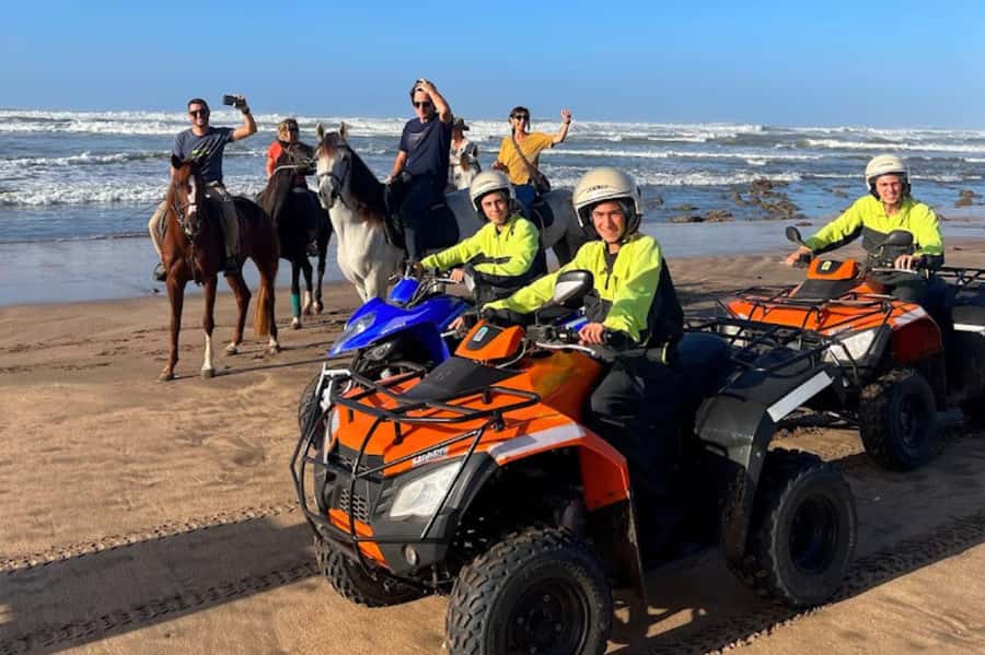 Casablanca: Quad Fun Beachside with Hotel Transfers - What the coastal route feels like
