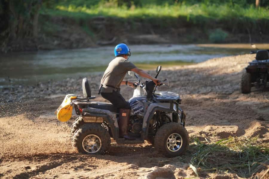 Chiang Mai: ATV Adventure 2-Hrs,Feeding,Rafting & Lunch Trip - A traditional Thai lunch in the jungle