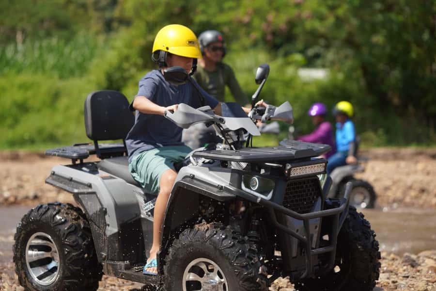 Chiang Mai: ATV Adventure 2-Hrs,Feeding,Rafting & Lunch Trip - Getting ready for the 200cc ATV ride