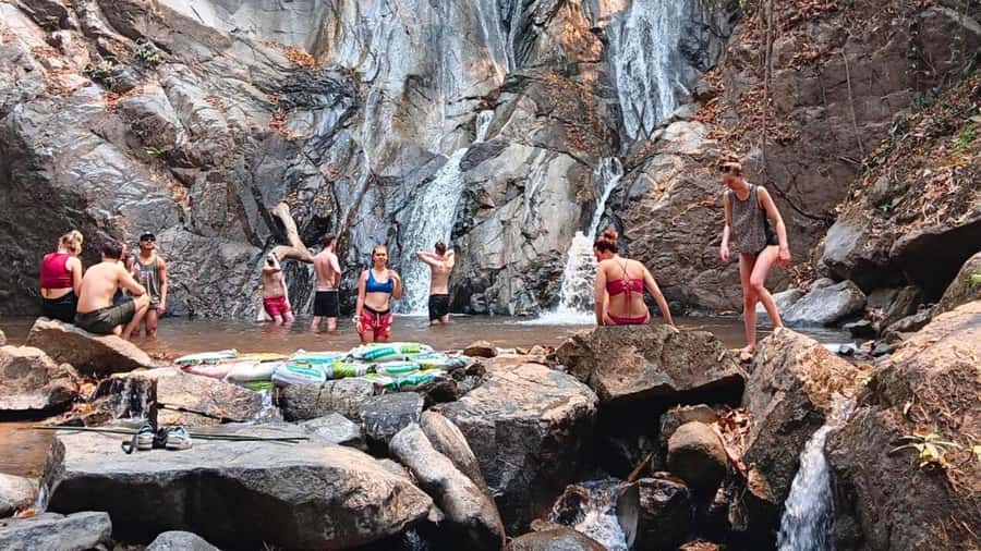 Chiang Mai: ATV Adventure, Jungle Hike & White Water Rafting - The two-hour hike to the waterfall