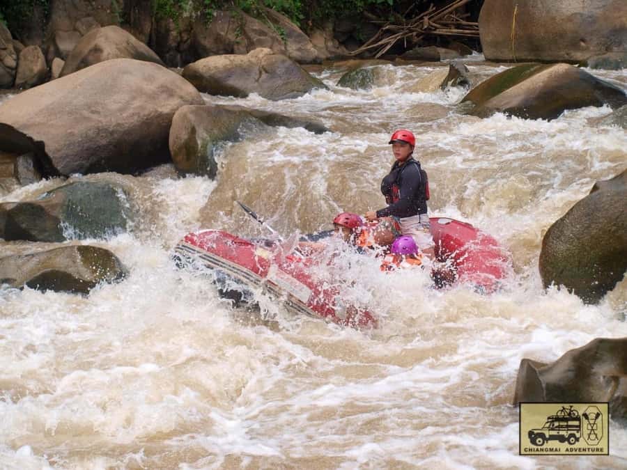 Chiang Mai: ATV, White Water Raft, & Sticky Waterfall Tour - What to pack for a wet, active day