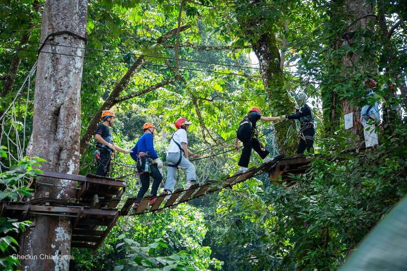 Chiang Mai: Sky Hawk Zipline Adventure With Optional ATV - An hour from Chiang Mai, the jungle takes over