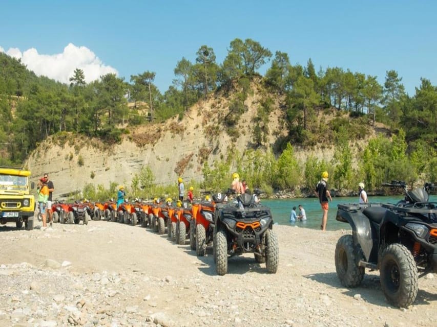 City of Belek/Side: Quad Safari Adventure + Transfer - Bozyaka: briefing, gear, and getting comfortable on the quad