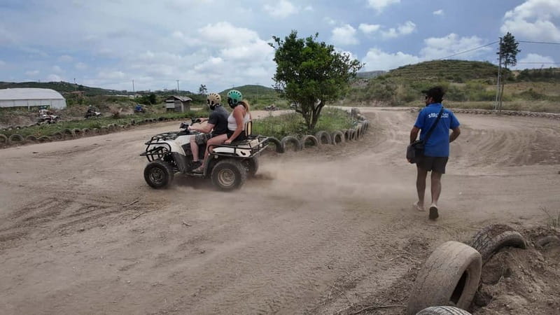 City of Side: Quad Safari Off-road with Transfer - The first 10 km through forest and dust