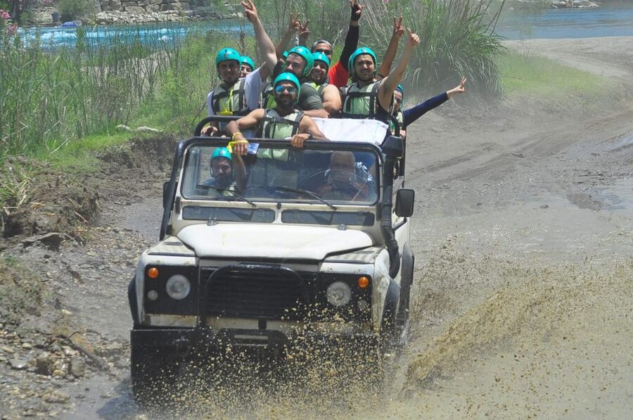 City of Side: Rafting, Zipline, Jeep, Buggy and Quad Combo - Lunch by the river and the practical breaks