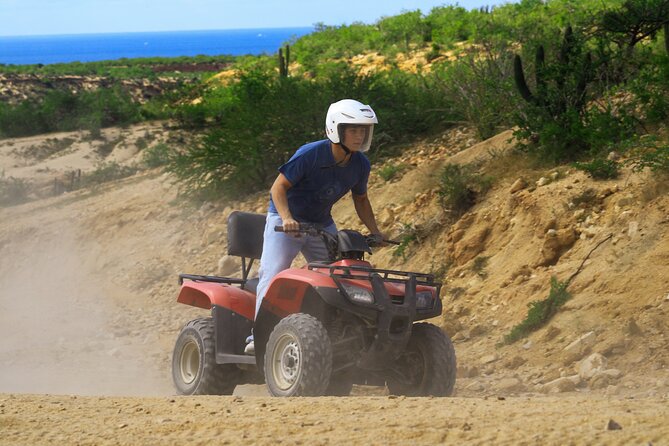 Combined ATV and Horseback Ride/Tequila Tasting - Horseback riding along Playa Migrino