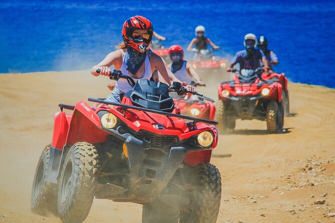 Combo 4x4 Automatic ATV and Camel Ride Tour in Cabo San Lucas - One hour on ATVs through cactus country
