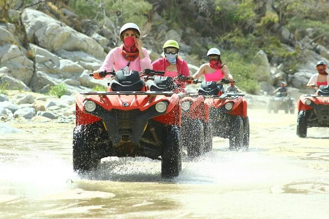 Combo Horseback Beach Ride & ATV Adventure. Tequila Tasting - Pickup is useful, but confirm it twice