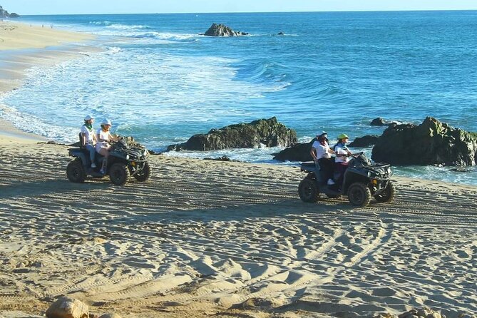 Combo Horseback Beach Ride & ATV Adventure. Tequila Tasting - Who will enjoy this Cabo combo most