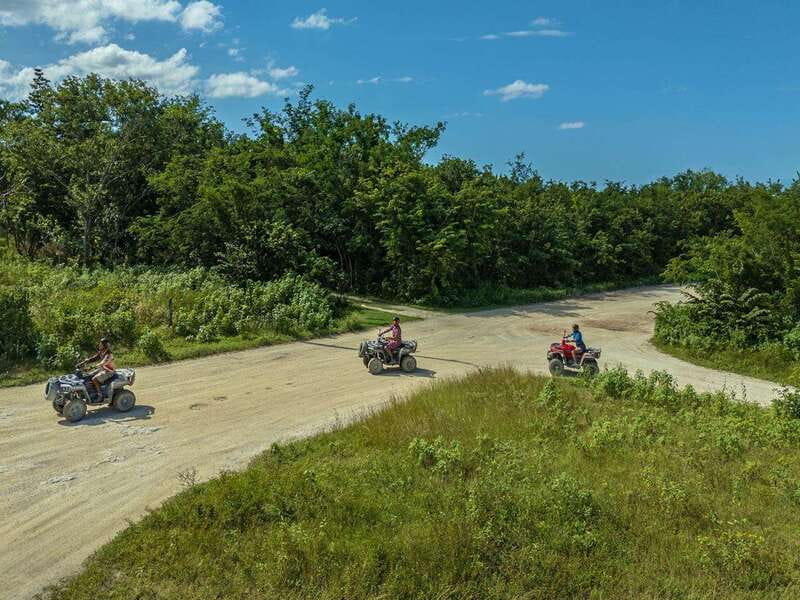 cozumel: ATV adventure with caverns, ruins with transfer - El Cedral, crafts, and the added fee