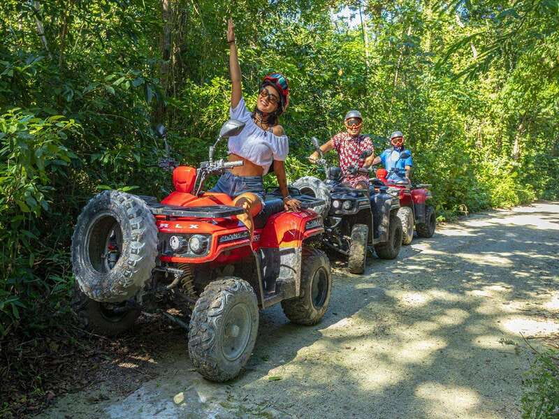 cozumel: ATV adventure with caverns, ruins with transfer - What the 80-minute ATV ride is really like