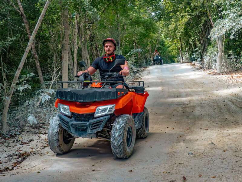 Cozumel: ATV Off-Road Adventure to Jade Cavern - Riding the ATV through Cozumel’s jungle trails